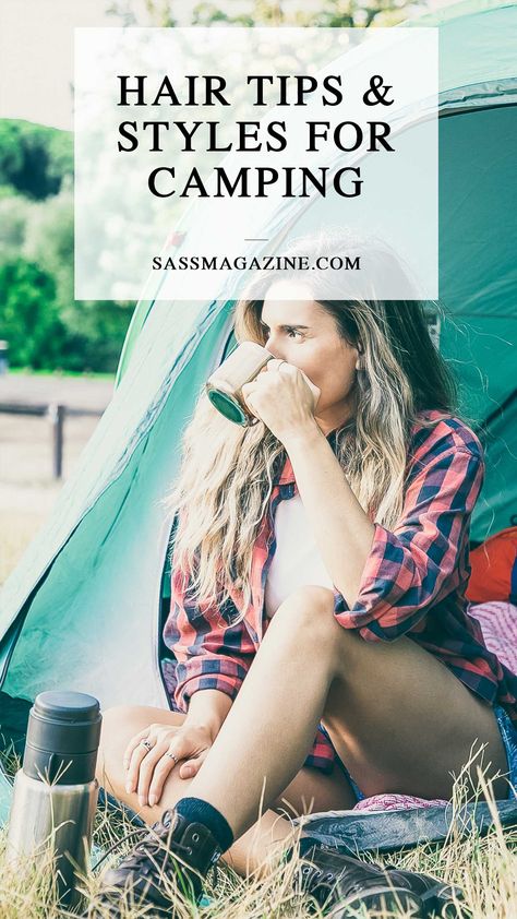 Camping, Camping Hair, Hiking Hair, Camping Hairstyles, Travel Hairstyles, Camping Outfits, Camping Style Clothes, How To Look Better, Hiking Fashion