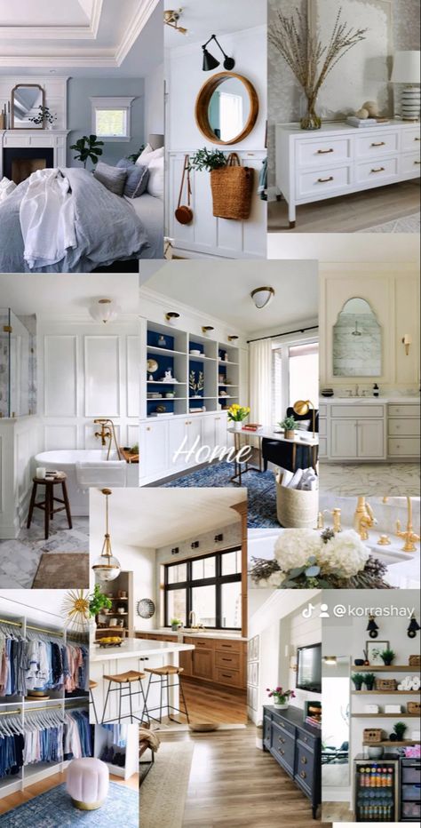 Home decor vision board! My ultimate 2023 vision boards! Vision board inspiration aesthetic! Home Décor, Ideas, Home, Home Buying, Interior Design Vision Board, Luxury Room Bedroom, Ideal Home, My Ideal Home, Luxury Rooms