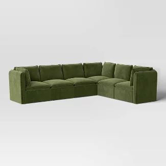 New Furniture : Page 16 : Target Ideas, Diy, Sectional Couch, Velvet Sectional, Sectional Sofa, Modular Sectional Sofa, Living Room Sectional, Modern Sectional, Sectional