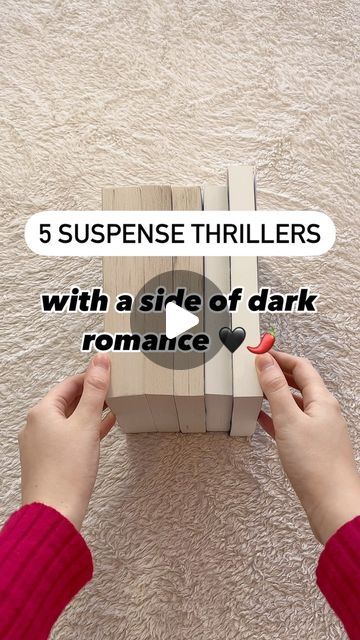 Sara - Mystery Book Club on Instagram: "5 Suspense thriller books with a side of dark romance 🖤 I haven’t been able to film any new content this week, so I am re-posting an old favorite with a few changes ❤️ These books contain adult content, so please read at your own risk 🙈 The thriller plot is still the core for all these books. 1. Little Secrets by Jennifer Hillier 2. The Night She Disappeared by Lisa Jewell 3. The Housemaid by Freida McFadden 4. Blood Orange by Harriet Tyce 5. Verity by Colleen Hoover Do you like a side of romance in your thrillers? #littlesecrets #jenniferhillier #thenightshedisappeared #lisajewell #thehousemaid #freidamcfadden #harriettyce #verity #colleenhoover #thrillerbooks #psychologicalthriller #suspensethriller #darkromance #darkromancebooks # Mystery Romance Books, Romance Suspense Books, Good Thriller Books, Thriller Books Psychological, Suspense Books Thrillers, Fiction Books Worth Reading, Book Reading Journal, Book Club Reads, Books To Read Nonfiction