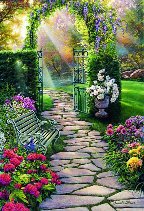 Magic garden Nature Photography, Nature, Outdoor, Beautiful Landscape Wallpaper, Dream Garden, Beautiful Gardens, Landscape Wallpaper, Beautiful Nature Wallpaper, Beautiful Landscapes
