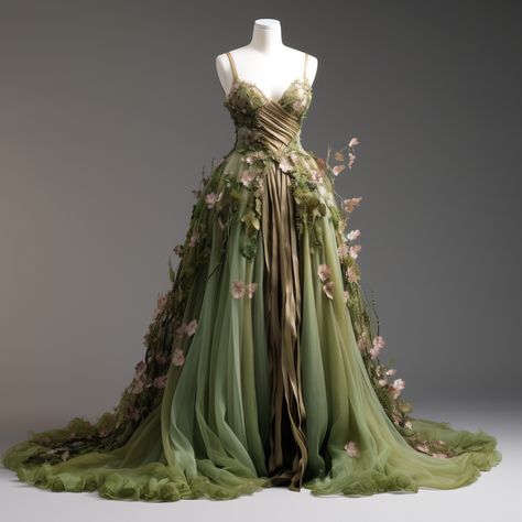 "Ivy": Fantasy Dresses, Elegant, Hochzeit, Fantasy Dress, Giyim, Robe, Fantasy Gowns, Fairy Dress, Fairy Wedding