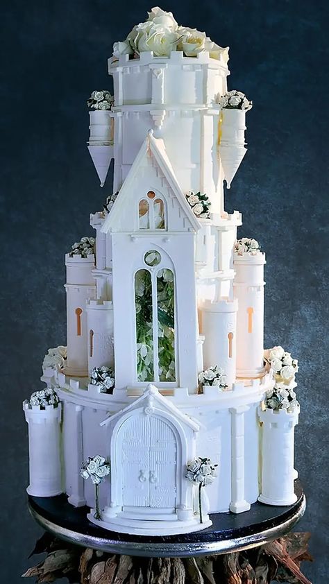 Wedding, Wedding Cakes, Couture Cakes, Mariage, Boda, Disney Wedding Cake, Castle Cake, Classic Wedding Cake, Simple Wedding Cake