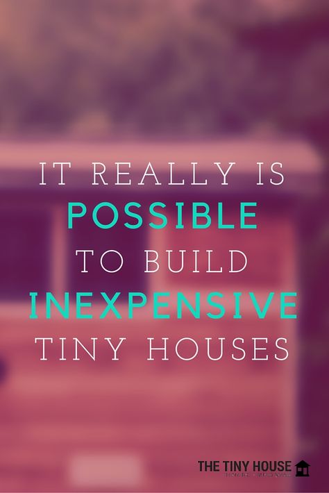 Can you really build an #inexpensive #diy #tinyhouse? Find out! Tiny House Design, Shipping Container Homes, Diy, Tiny House Movement, Tiny House Appliances, Cheap Tiny House, Shipping Container Home Builders, Building A Tiny House, Tiny House On Wheels
