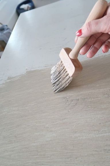 How to Paint a Knock Off Pottery Barn Driftwood Gray Paint Finish DIY | Hometalk Painted Furniture, Pottery Barn, Ikea, Furniture Makeover, Diy Furniture, Redo Furniture, Furniture Projects, Interieur, Pottery Barn Furniture
