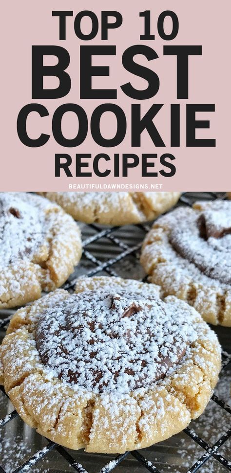 Ideas, Brownies, Cake, Snacks, Best Cookie Recipe Ever, Favorite Cookie Recipe, American Cookies Recipe, Home Made Cookies Recipe, Recipe For Cookies
