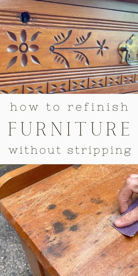 Art, Upcycling, Ideas, Crafts, Interior, Refinish Wood Furniture, Refinishing Furniture Diy, Stripping Wood Furniture, Restoring Old Furniture