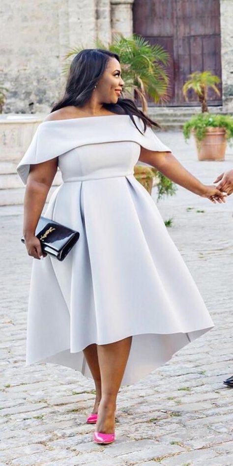 Plus Size Wedding Guest Dresses To Try ★ #bridalgown #weddingdress Guest Dresses, Plus Size Wedding Guest Dresses, Plus Size Wedding Guest Dress, Dresses To Wear To A Wedding, Wedding Guest Dress Summer, Formal Wedding Guest Dress, Dress Guide, Wedding Dress Guide, Wedding Guest Dress
