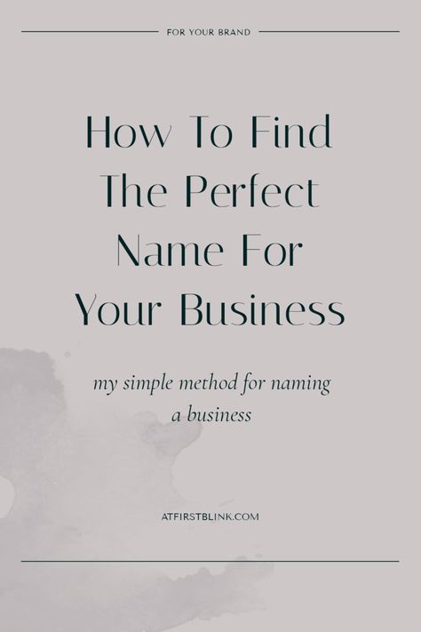 Summer, Business Tips, Branding Your Business, New Business Names, Business Names, Brand Names, Company Names, Online Branding, Unique Business Names