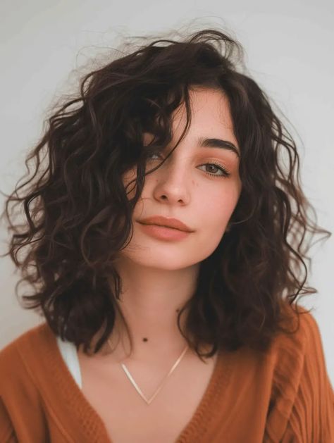 39 Spring Haircuts for Curly Hair 2024: Embracing Natural Textures and Styles Medium Length Curly Hair, Medium Layered Hair, Medium Length Hair Cuts, Medium Curly, Medium Length Wavy Hair, Medium Length Hair Styles, Medium Curly Hair Styles, Medium Curly Haircuts, Medium Hair Styles