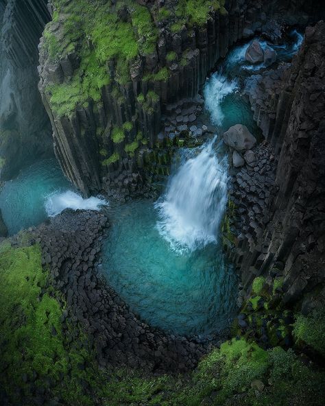 Amazing Nature, Nature, Outdoor, Waterfalls, Volcano Islands, Iceland Waterfalls, Waterfall, Iceland Nature, Basalt