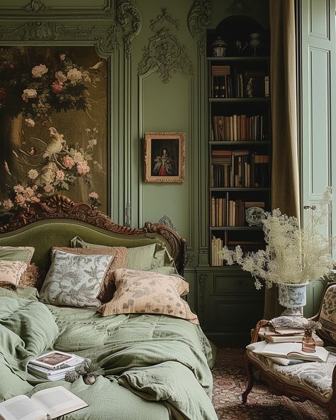 Victorian bedroom discovery theme, mixing historic elegance with modern insights Inspiration, Design, Decoration, Home, Interior, Dekorasyon, Haus, Shabby, Deko