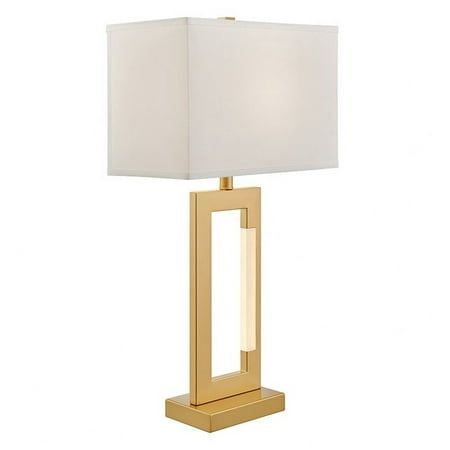 Home Décor, Ideas, Decoration, Led Table Lamp, Table Lamp Shades, Nightstand Lamp, Gold Lamps Bedroom, Gold Table Lamp, Side Lamps
