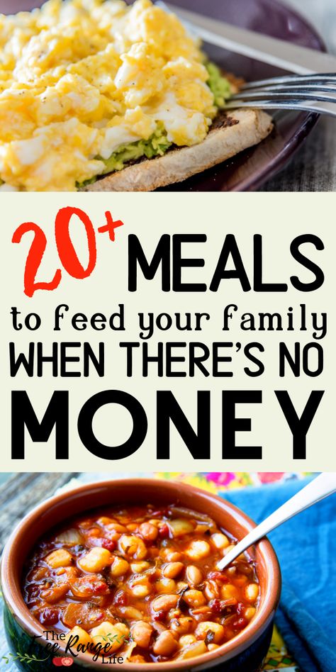 Barely making end meet? Here are more than 20 frugal meals and ideas to feed your family when you are broke.  Frugal Living | Saving Money Ideas Slow Cooker, Healthy Recipes, Budget Meal Planning Families, Budget Friendly Recipes, Frugal Meal Planning, Budget Dinners, Frugal Family Meals, Budget Meal Planning, Budget Meals