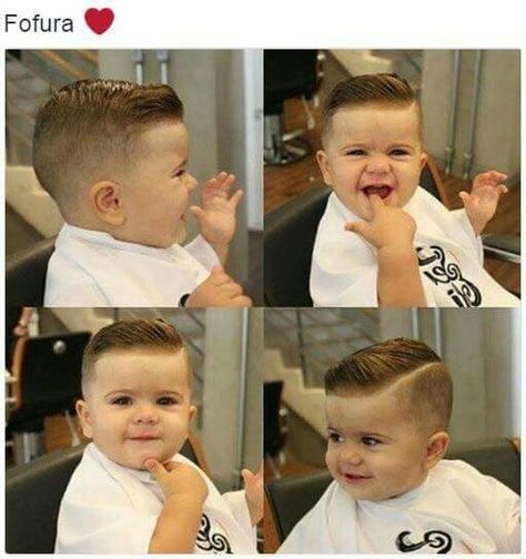 Cortes de niño Baby Boy Haircuts, Baby Boy Hairstyles, Cortes De Cabello Corto, Toddler Boy Haircuts, Boys First Haircut, Baby Haircut, Boy Haircuts Short