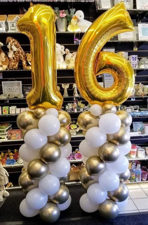 BALLOONS TOWER STAND | # 1 DELIVERY In Brooklyn NYC NY Decoration, Ballon Stand Ideas, Birthday Party Theme Decorations, Birthday Balloon Decorations, Balloon Decorations Party, Birthday Decorations, 16 Balloons, Balloons, Party Balloons