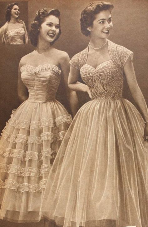 1950s, Vintage 1950s Dresses, Haute Couture, 1950s Fancy Dress, 1950s Party Dresses, Vintage 1950s Dresses Parties, 1950s Ball Gown, 50s Formal Dress, 1950s Gown