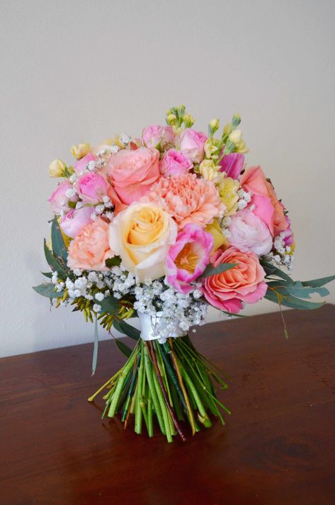 Summer, Pink, Floral, Yellow Bouquets, Orange Bouquets, White Bouquet, Light Pink Bouquet, Peach Bouquet, Pink Bouquet