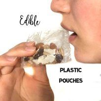 Picture of Edible Plastic Pouches Food Storage, Ideas, Treats, Life Hacks, Food Storage Containers, Food Science, Spice Blends, Edible, Cooking Contest