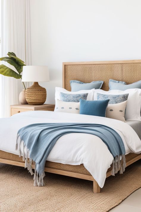Home, Home Décor, Coastal Bedding, Coastal Bedrooms Bedding, Coastal Bed Linen, Coastal Bed Frame, Coastal Bedroom Furniture, Blue Bedding, Blue Bed Linen