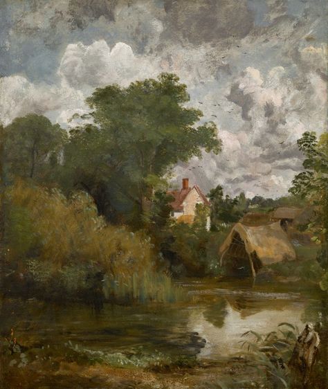 JOHN CONSTABLE, THE WHITE HORSE, 1819. THE FRICK COLLECTION, NEW YORK Art, Portraits, John Constable Paintings, British Art, Old Paintings, Old Art, Landscape Artist, Fine Art, Old Master