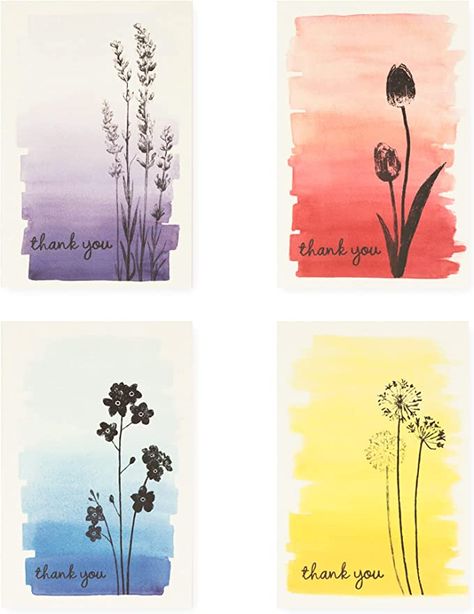 Iphone, Diy, Handmade Thank You Cards, Greeting Cards Handmade, Flower Cards, Spring Cards, Thank You Card Design, Greeting Card Inspiration, Cute Thank You Cards