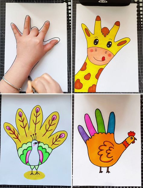 Cute Animal Drawings for Kids & Beginners | animal, tutorial | Learn to Make Simple Animal Drawing Tutorial for Kids | By Kidpid Crafts, Draw Animals For Kids, Animal Art Projects, Animals For Kids, Toddler Art, Easy Animal Drawings, Toddler Drawing, Kids Art Projects, Easy Art For Kids