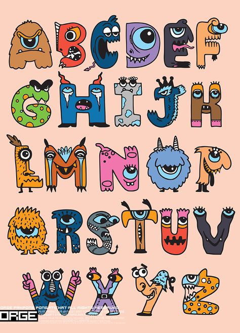 Halloween alphabet with funny monster characters,Monster Cartoon font Techno, Halloween, Doodle, Cartoon Letters, Cartoon Font, Doodle Fonts, Alphabet, Doodle Lettering, Alphabet Art