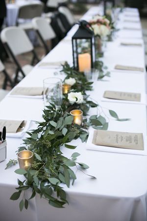 elegant wedding centerpiece ideas with green floral and lanterns Rustic Wedding Decorations, Centrepieces, Diy Wedding Decorations, Wedding Centrepieces, Wedding Decor, Wedding Decorations, Wedding Table Decorations, Wedding Table Settings, Wedding Centerpieces