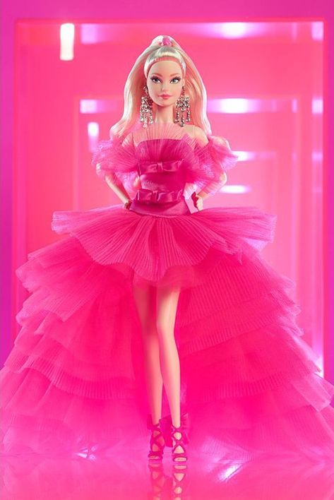 Fashion Dolls, Vintage, Barbie, Model, Beautiful, Pink Doll, Vestidos, Moda, Barbie Girl