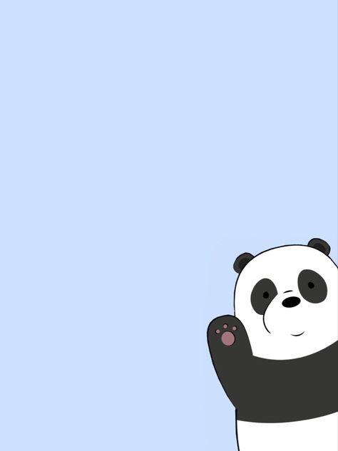 TODAYS CARTOON IS PANDA BEAR FROM WE BARE BEARS! ENJOY THIS HILARIOUS CHARACTER AND MAKE SURE TO CHECK OUTH THE OTHER 2 WALLPAPERS Kawaii, Pandas, Panda Bears Wallpaper, Cute Panda Wallpaper, Bear Wallpaper, Panda Wallpapers, We Bare Bears Wallpapers, Cartoon Wallpaper Iphone, Panda Background