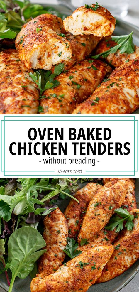 Low Carb Recipes, Oven Baked Chicken Recipes Easy, Oven Baked Chicken, Easy Oven Baked Chicken, Oven Chicken Recipes, Oven Chicken Strips, Oven Chicken, Baked Chicken Recipes Oven, Oven Baked Chicken Tenders