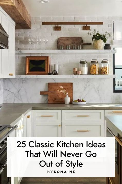 Updated Kitchen, Home Décor, Design, Kitchen Cabinet Styles, Classic Kitchen Cabinets, Kitchen Ideas Classic, Kitchen Cabinet Trends, Kitchen Classic Design, Kitchen Renovation Inspiration