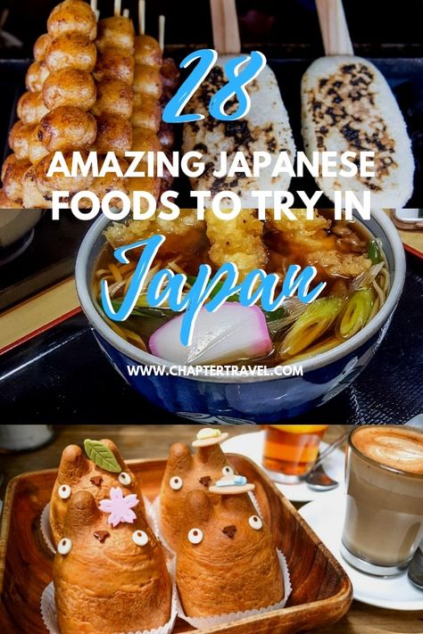 Try these 28 Japanese foods while you are in Japan! Foods, Hokkaido, China, Osaka, Foodie Travel, Trips, Japan Food, Japanese Food, Food Travel