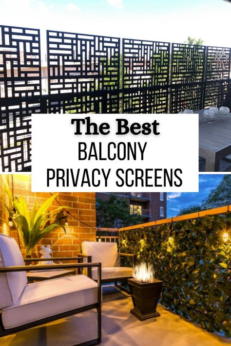 A balcony privacy screen is arguably the best way to make your outdoor space feel more secluded and cut off from the outside world. Considering all the different types available, it’s worth researching the market before buying one, as some are more suitable for apartment balconies than others. Well, that’s exactly what we’ll cover in this post. We’ll go over the main types of balcony privacy screens and the pros and cons of each. Home Décor, Gym, Design, Decks, Privacy Screen Outdoor Deck, Privacy Screen Deck, Privacy Screen Outdoor, Outdoor Privacy Panels, Deck Privacy Panels