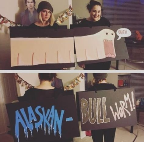 "My best friend/college roomie and I can turn anything into a SpongeBob reference."—ellent477 Costumes, Celebration, Halloween, Couple Halloween Costumes, Couple Halloween, Two Person Costumes, Two Person Halloween Costumes, Hallo, Holiday