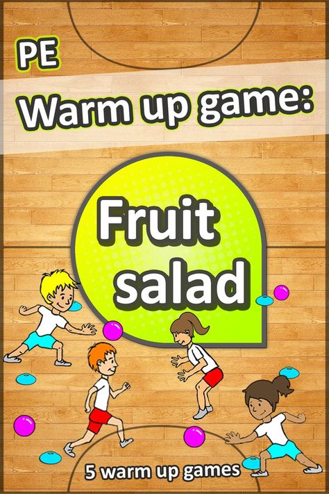 5 super fun and easy to setup warm up games for PE - Great for grades K-6. Watch the how to teach videos and download the sport lesson plans now! Gym, Fitness, Pre K, Physical Education Activities, Sports Games For Kids, Games For Kids Classroom, Pe Games For Kindergarten, Gym Games For Kids, Warm Up Games