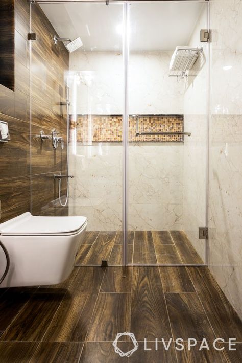 mumbai interiors-bathroom-mosaic tiles-wet area-dry area Bath, Seoul, Interior, India, Design, Modern Bathroom Design, House Design, Bathroom Interior Design, Interior Design India