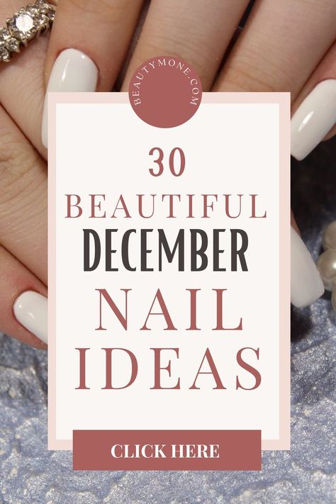 Need nail inspiration? Looking for cute nail design ideas for winter time? Have the most beautiful nails this December. Click here for 30 beautiful december nail ideas. #nailideas #naildesigns #winternails Winter, Dressing Table, Holiday Nails, Holiday Nail Colors, Holiday Nail Designs, Holiday Nail Designs Winter, Nails For January, December Nails, Holiday Nails Winter