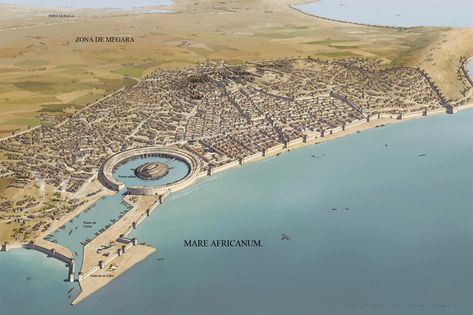 Archipelago, Maps, Cartago, Oldenburg, Ancient Rome, Ancient Cities, Ancient, Arquitetura, Bau