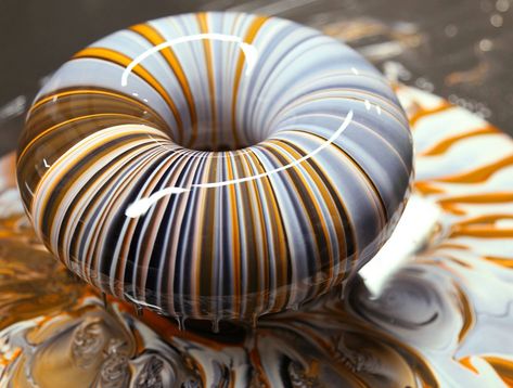 19 Oddly Satisfying and Visually Stunning Images - Wow Gallery Desserts, Cake, Foods, Perfect Cake, Mirror Glaze Cake, Glazed Doughnuts, Satisfying Food, Food Photo, Perfect Food