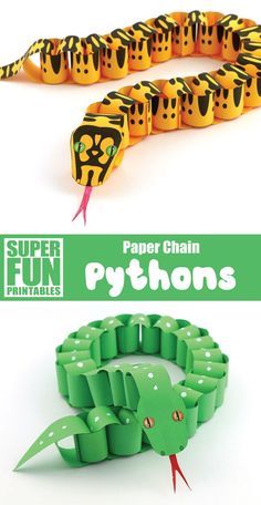 Crafts, Diy, Reptiles, Snake Games For Kids, Dinosaur Crafts, Reptile Crafts, Frog Crafts, Animal Crafts For Kids, Easy Origami For Kids