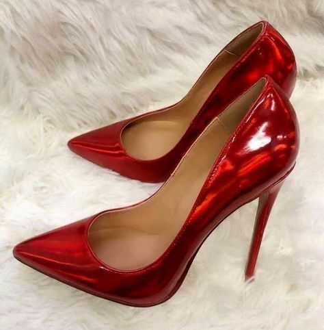 Red glam New Years party Pumps, High Heel Pumps, Red High Heel Shoes, Red Pumps Heels, Pumps Heels, High Heels Stilettos, Shoes Heels, Red Stiletto Heels, Red Shoes Heels