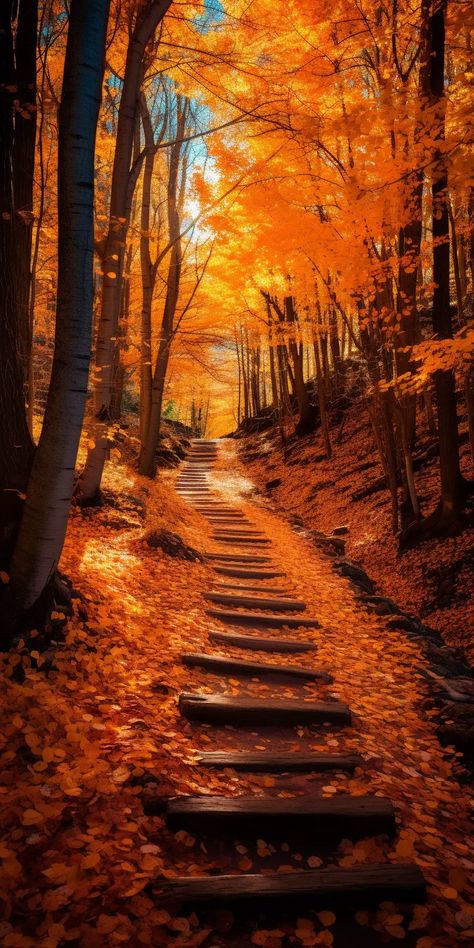 Nature, Fall Wallpaper, Fall Background, Iphone Wallpaper Fall, Autumn Scenery, Nature Wallpaper, Autumn Scenes, Autumn Forest, Background Pictures