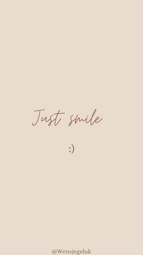 Smile Quotes, Quotes About Smiling, Small Quotes, Happy Quotes Smile, Smile Qoutes, Short Happy Quotes, Just Smile, Quote Aesthetic, Inspirational Phrases