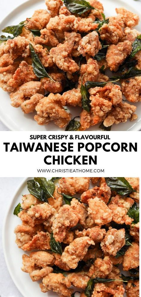 Healthy Recipes, Popcorn, Snacks, Foodies, Ideas, Korean Popcorn Chicken Recipe, Chinese Popcorn Chicken Recipe, Asian Popcorn Chicken Recipe, Chinese Crispy Chicken