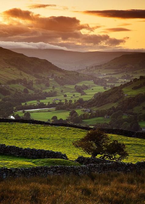Destinations, Country, Wales, England, Lake District, Nature, Green Valley, British Countryside, England Countryside