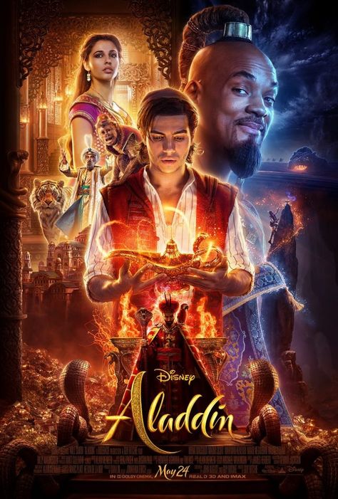 Aladdin Film, Aladdin Live, Action Movie Poster, Watch Aladdin, Scary Kids, Aladdin Movie, Live Action Movie, Disney Live Action