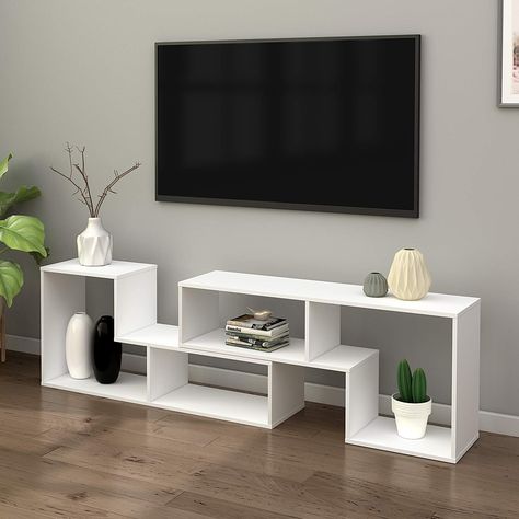 Tv Stand With Storage, Tv Stand Console, Tv Stand For Bedroom, Tv Stand Furniture, Tv Console Design, Tv Stand Decor Living Room, Tv Stand Designs, Tv Rack, Tv Unit Furniture Design