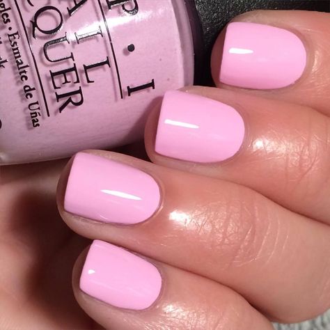 Pink, Opi Pink, Opi Nail Colors, Opi Gel Nails, Opi Pink Nail Polish, Pink Nail Polish, Nail Colors, Beauty Nails, Pink Manicure
